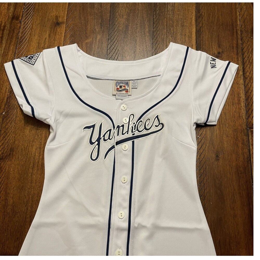 Cooperstown Collection New York Yankees Jersey Dress Women's Size Small NWOT 5 - Picture 3 of 10